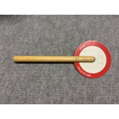 Winkerkelle mit Scheibe 150mm Gebr.